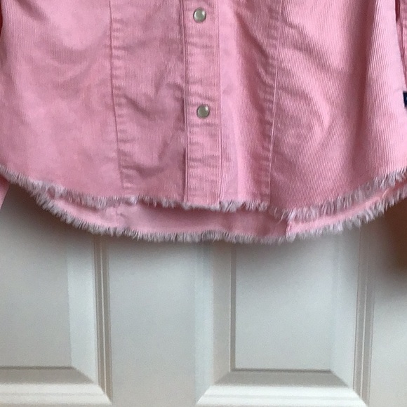 Blue Asphalt 🤠 Corduroy Snap Down w/fringe - Picture 3 of 7